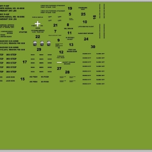 P-40F Warhawk от Trumpeter в 1/32