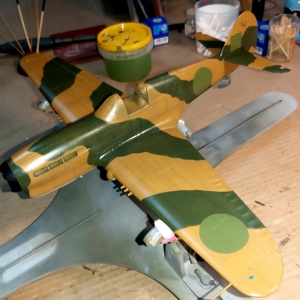 P-40F Warhawk от Trumpeter в 1/32