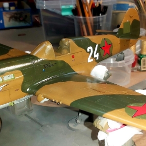 P-40F Warhawk от Trumpeter в 1/32