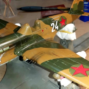 P-40F Warhawk от Trumpeter в 1/32