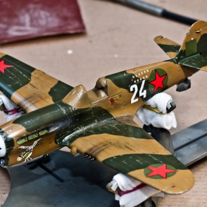 P-40F Warhawk от Trumpeter в 1/32