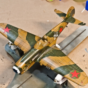 P-40F Warhawk от Trumpeter в 1/32