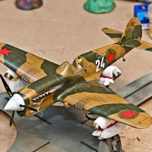 P-40F Warhawk от Trumpeter в 1/32