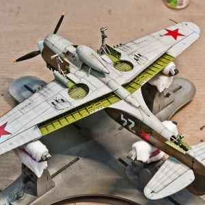 P-40F Warhawk от Trumpeter в 1/32