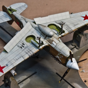 P-40F Warhawk от Trumpeter в 1/32