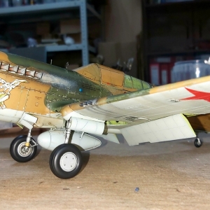 P-40F Warhawk от Trumpeter в 1/32