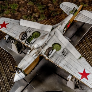 P-40F Warhawk от Trumpeter в 1/32