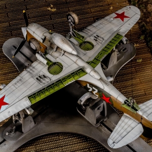P-40F Warhawk от Trumpeter в 1/32