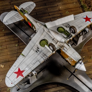 P-40F Warhawk от Trumpeter в 1/32